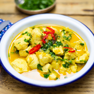 Southern Indian Chicken Curry & Rice